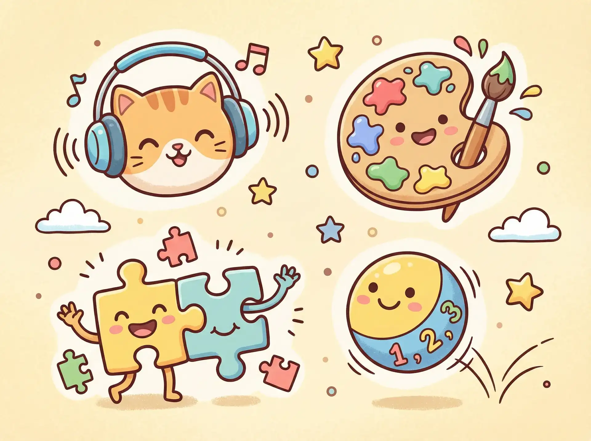 小朋友的手工作品 - 艳照门图片 益智创作